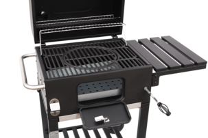 Landmann kolgrill med Modulus grillgaller och kolgrillvagn