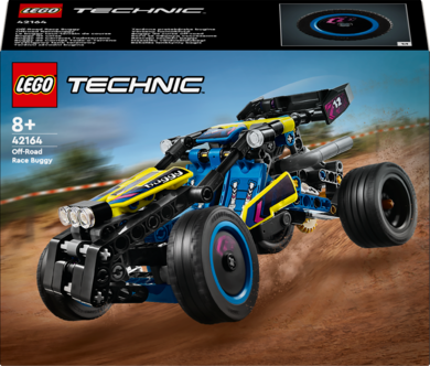 LEGO Technic Maastokirppu kilpa-ajoihin 42164, yli 8-vuotiaille