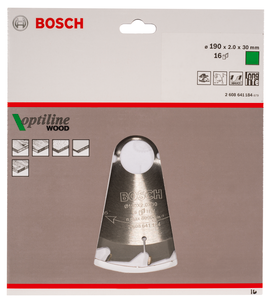 Kovametalliterä Bosch Optiline 190 mm