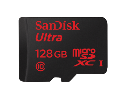Sandisk MicroSDXC minnekort UHS 1