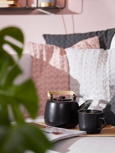 Tekanna svart, 1 liter