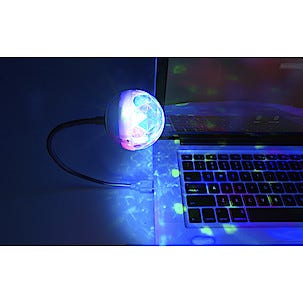 Discolampa med USB, Ion Party Ball