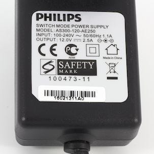 Nätadapter Philips 12 V/2,5 A