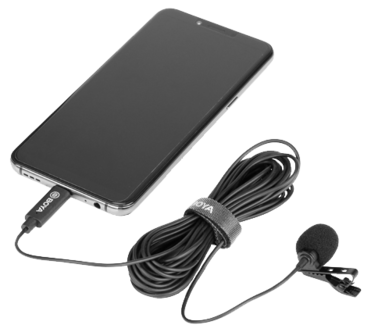USB-C mikrofon till mobil, Boya Lavalier BY-M3