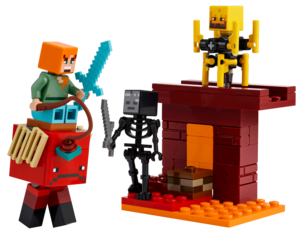 LEGO Minecraft Lavakampen i Nether 21266, fra 6 år