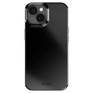Holdit Mirror MagSafe mobildeksel iPhone 16e/15/14/13, svart