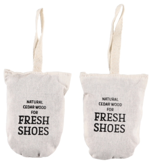 Cederträ skor, påse, 2 pack