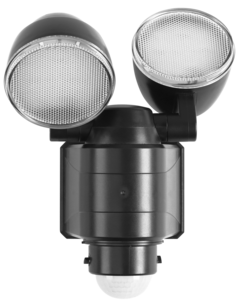 Batteridrevet vegglampe med bevegelsessensor