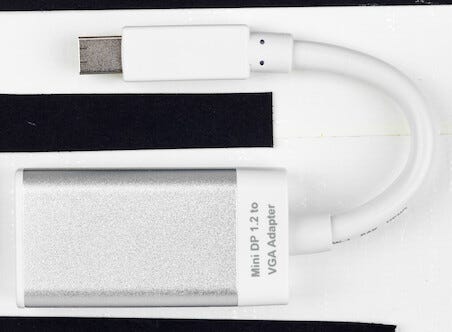 Mini DisplayPort till VGA-adapter Exibel