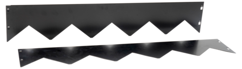 Ventura rabattkant metall 1 meter, 2 pack