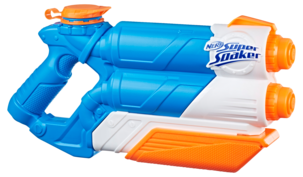 Nerf Super Soaker Twin Tide vannpistol, fra 6 år