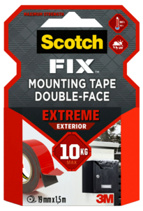 Scotch-Fix Extreme Exterior dubbelhäftande tejp, 10 kg