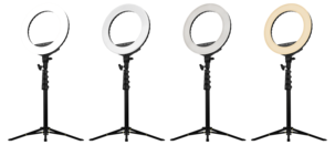 Streamplify Light 14 Rengasvalo puhelimelle, jalusta, LED