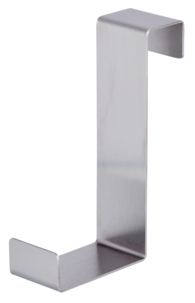 Vändbar dörr- och skåpkrok, 2-pack