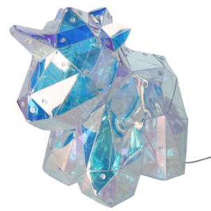 Enhörning LED dekorationsbelysning batteri 30 cm