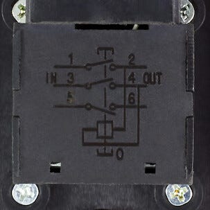 Strömbrytare On/Off Cotech