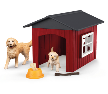 Schleich Koirankoppi ja 2 kultaistanoutajaa, yli 5-vuotiaille