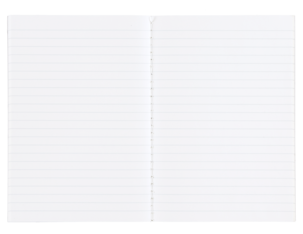 Notatbok A5, linjerte ark, FSC-merket