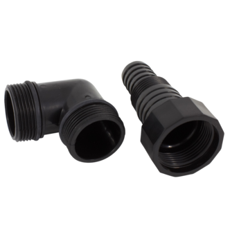 Slangetilkobling til nedsenkbar pumpe, for 25 og 38 mm slange