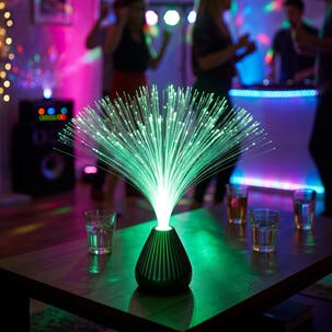 Färgskiftande fiberoptisk lampa USB, RGB, Northlight