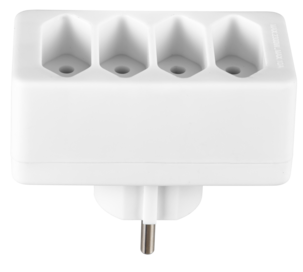 4-veis forgreningskontakt euro