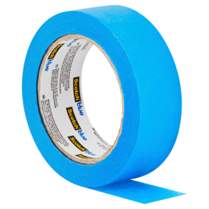 ScotchBlue blå maskeringsteip utendørs, bred, 36 mm × 41 m