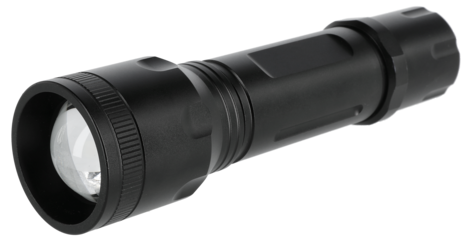 Stark ficklampa LED 1500 lumen, laddningsbar, Asaklitt