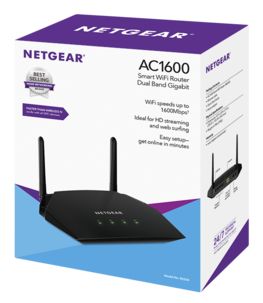 Trådlös router AC, Netgear R6260