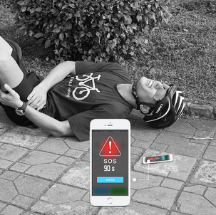 Livall BH62 Neo Sport Smart cykelhjälm svart / vit