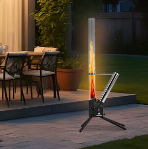Landmann Column of Fire eldstad altan och trädgård