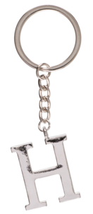 Nyckelring Bokstav
