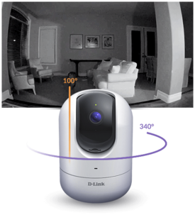 D-Link DCS-8526LH motordriven Full HD övervakningskamera med WiFi