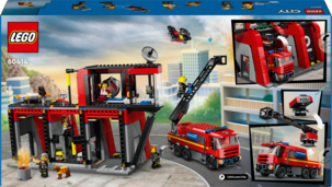 LEGO City brannstasjon med brannbil 60414, fra 6 år
