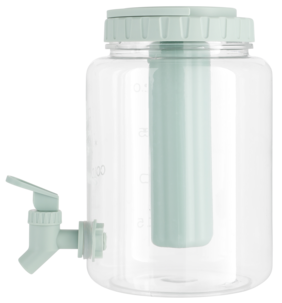 Behållare med tappkran och kylblock 2,5 liter