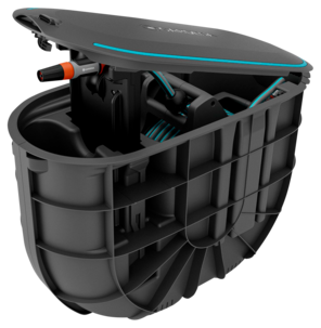 Gardena RollUp M slangbox under jord, slangvinda 20 meter