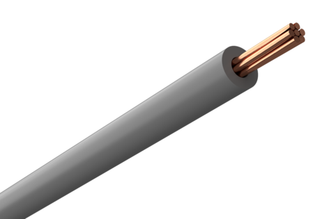 Amokabel FQ kabel 2,5 mm2, grå