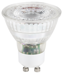 LED-pære GU10 5W dimbar, 3-pakning