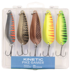 Kinetic Pike Gamer skeddrag för gädda 21 gram, 5-pack