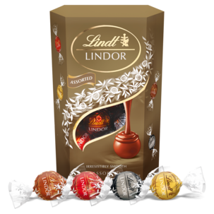 Lindt Lindor Cornet choklad, 200 g