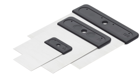 Anza japanspackelset stålblad, 3-pack