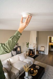 Housegard Pebble Link Sarjakytketty palovaroitin, 2 kpl