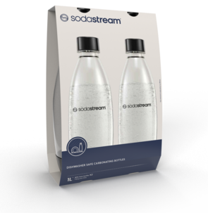 SodaStream Fuse flaska diskmaskinsäker 1 l, 2-pack