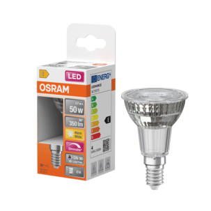 Dimbar reflektorlampa LED E14 3,7 W Osram
