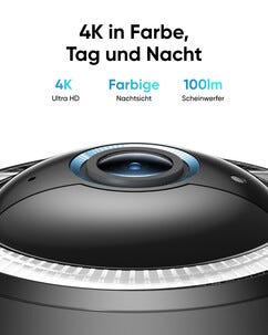 Eufy 4G LTE S330 AI övervakningskamera 4K solcell
