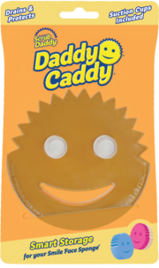 Daddy Caddy Pidike Scrub Daddy- ja Scrub Mummy -puhdistussienelle