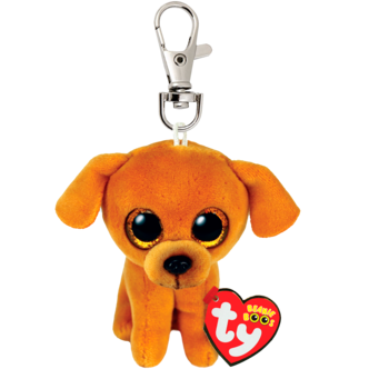 Ty Beanie Boos Clip Avaimenperä, jossa pehmolelu