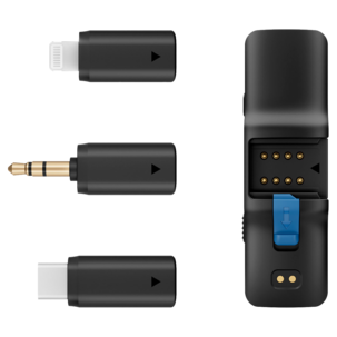 Boya Boyalink V2.0 trådlös mikrofon 3,5 mm, USB-C, Lightning