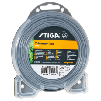 Trimmertråd 2,0 mm x 15 m till grästrimmer Stiga GT 500e