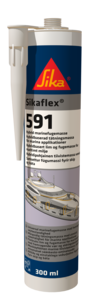 Sikaflex 591 fugemasse utendørs, 300 ml