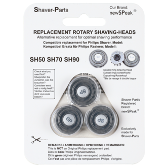 Skärhuvud för Philips SH50/70/90
